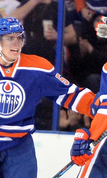 Oilers edge Sharks to end 11-game losing streak